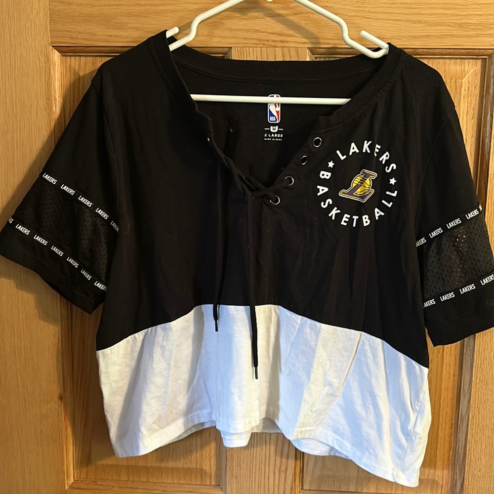 NBA Lakers cropped top